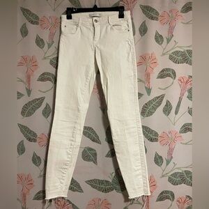 Zara Women's White Skinny Jeans